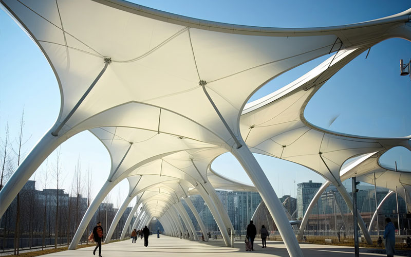 >Tensile Fabric Structure