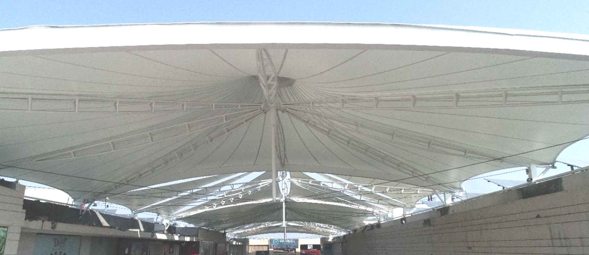 High-Quality Tensile Canopy for Outdoor Events by Ekra Decor