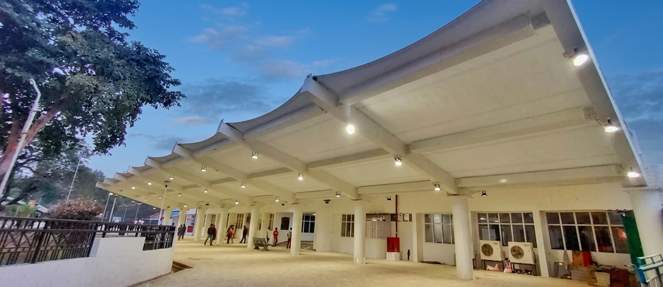 High-Quality Tensile Canopy for Outdoor Events by Ekra Decor