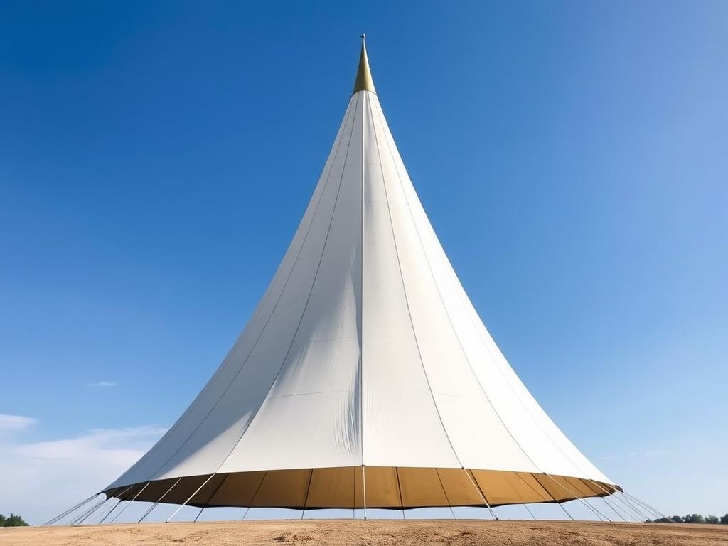 Conical tensile structure