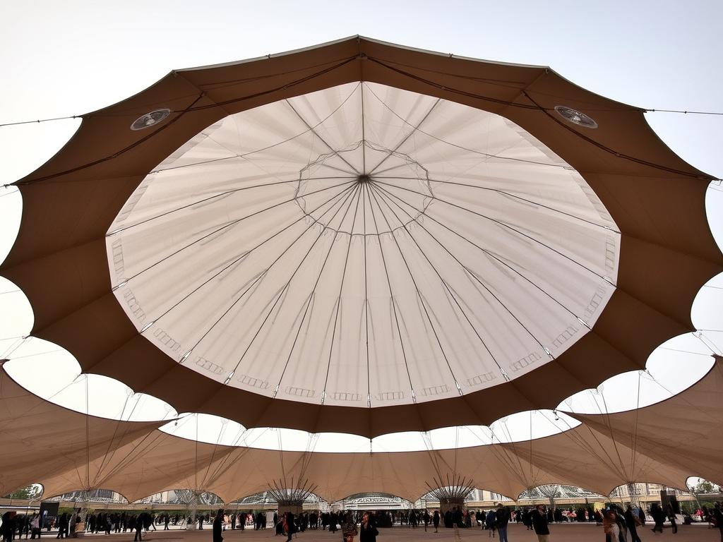 Dome tensile structure