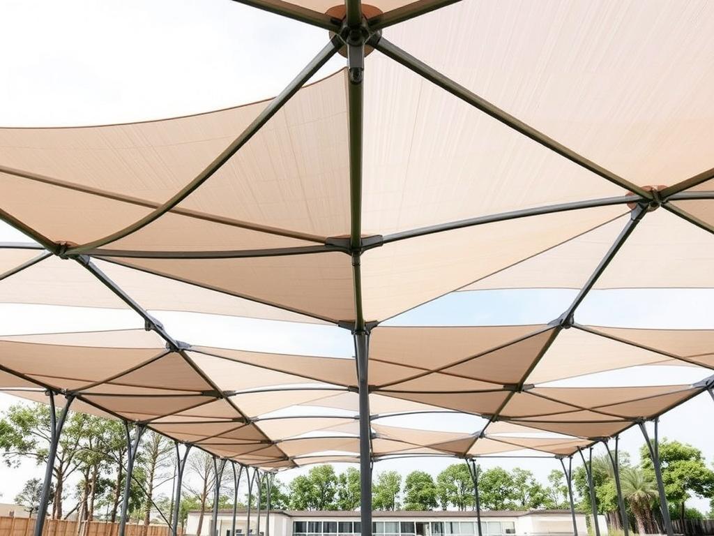 Modular tensile structure