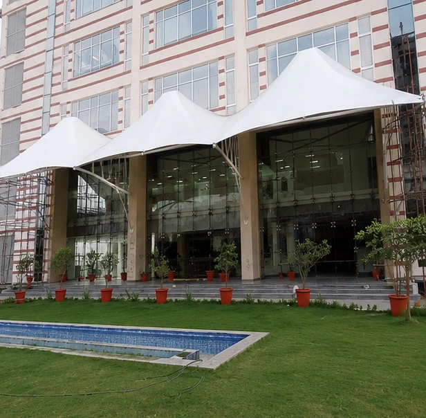 Trustone tensile structure, Ekra Decor &mdash; photograph 3