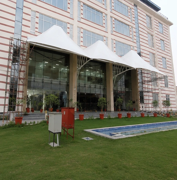 Trustone tensile structure, Ekra Decor &mdash; photograph 4