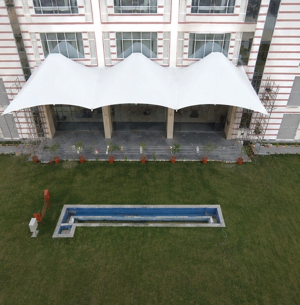 Trustone tensile structure, Ekra Decor &mdash; photograph 5