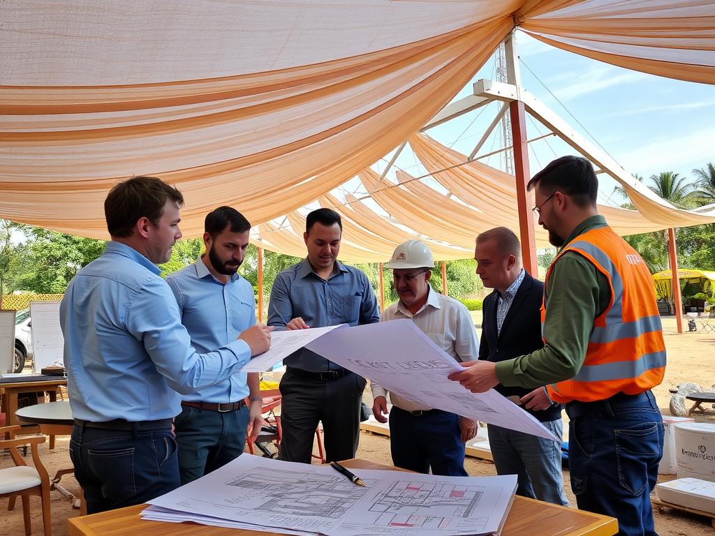 Ekra Decor team working